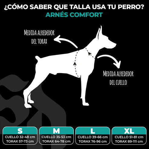 Arnés Comfort para Perros - StreetDogs - Pink