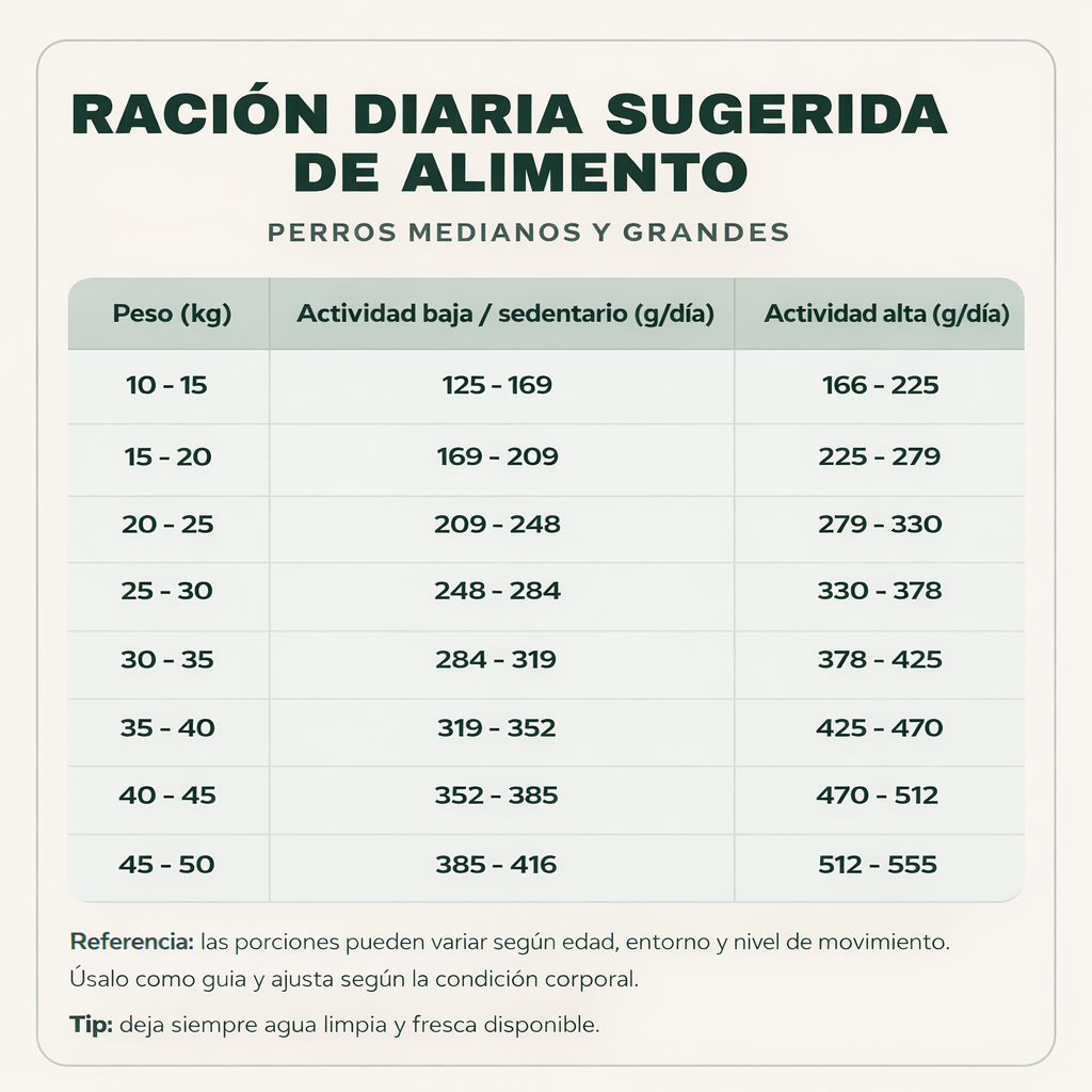 Carne y Pollo - Probióticos Añadidos